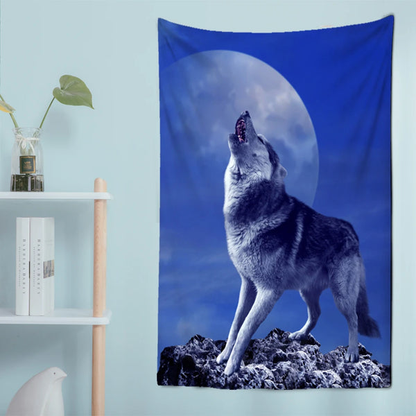 Wolf Art Tapestry-ToShay.org