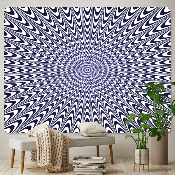 Mandala Swirl Art Tapestry-ToShay.org