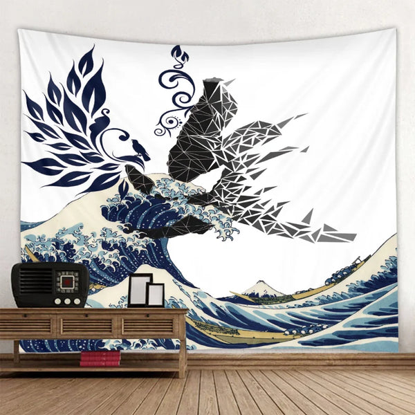 Sea Wave Tapestry-ToShay.org