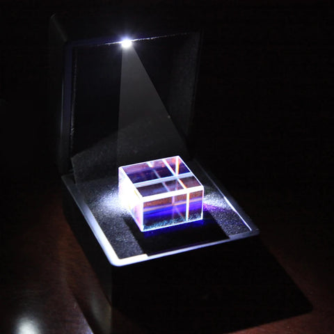 Clear Crystal Cube-ToShay.org