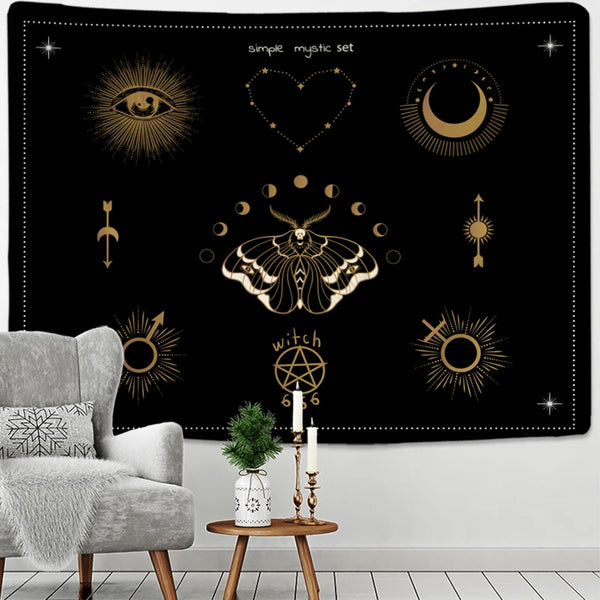 Moon Phase Tapestry-ToShay.org