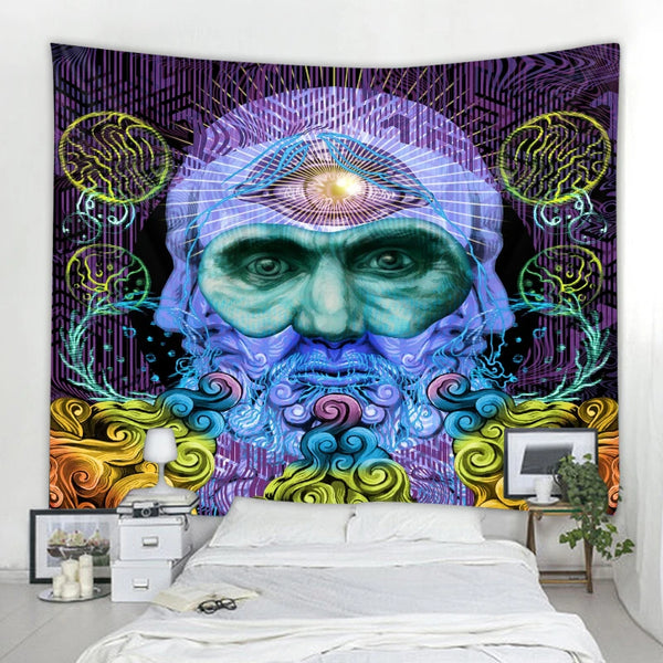 Psychedelic Art Tapestry-ToShay.org