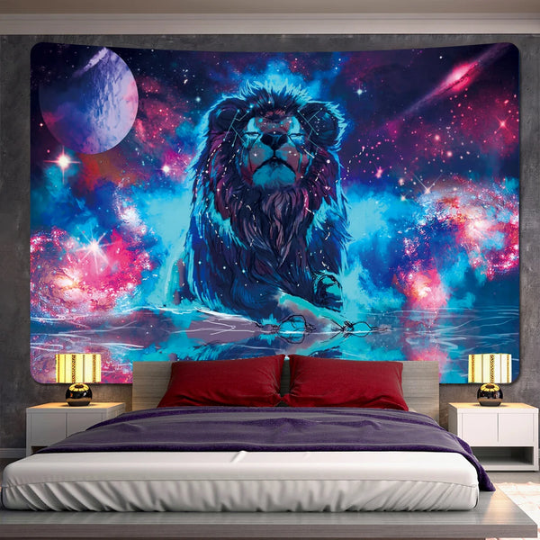 Lion Art Tapestry-ToShay.org