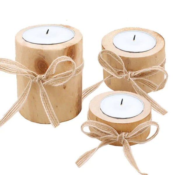 Wood Tealights Holder-ToShay.org