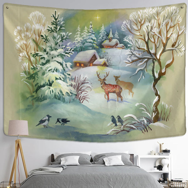 Snow Art Tapestry-ToShay.org