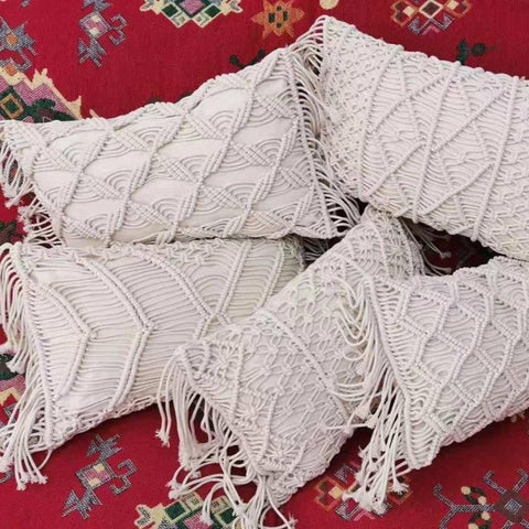 Macrame Pillow Covers-ToShay.org