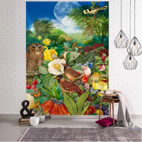 Fantasy Garden Tapestry-ToShay.org