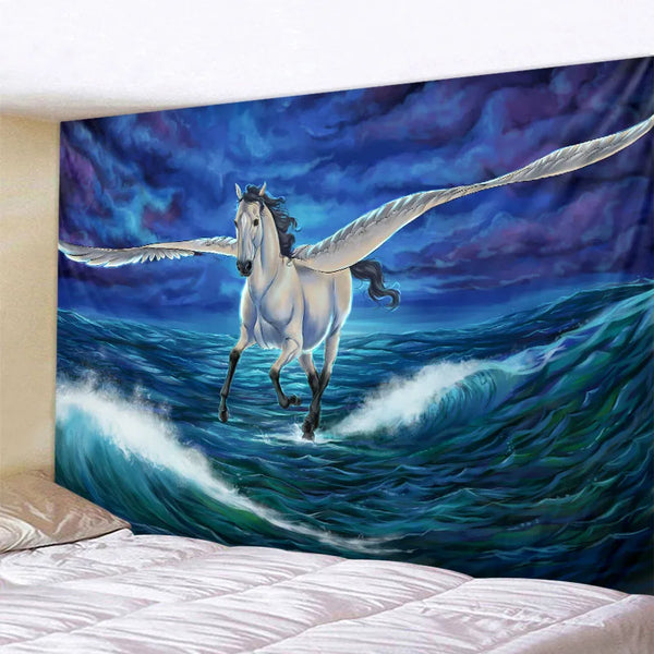 Unicorn Art Tapestry-ToShay.org