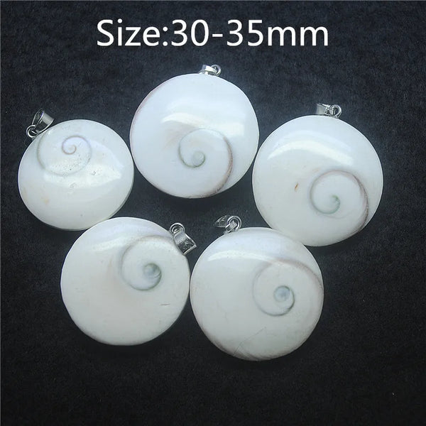 White Shell Pendants-ToShay.org