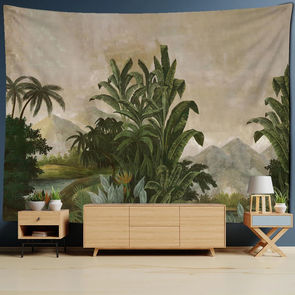 Tropical Plants Tapestry-ToShay.org