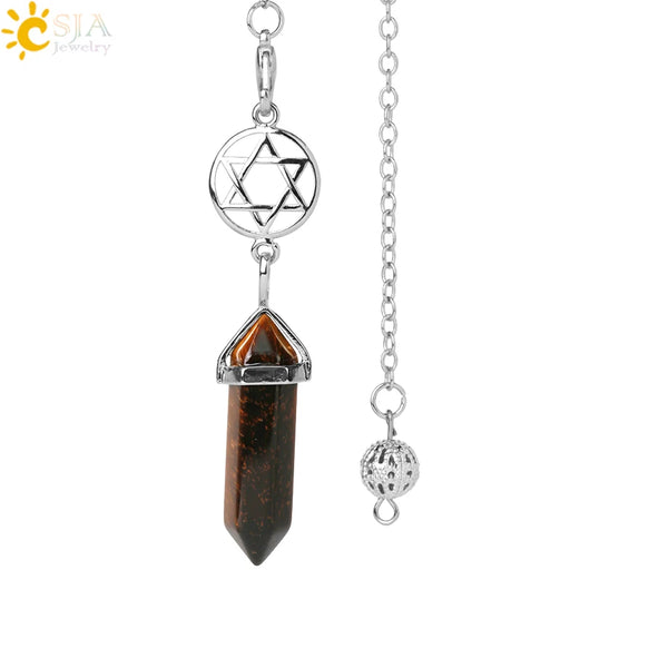 Mixed Crystal Dowsing Pendulum-ToShay.org