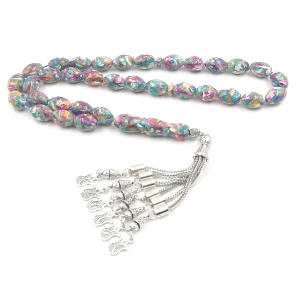 Rainbow Seashell Prayer Beads-ToShay.org