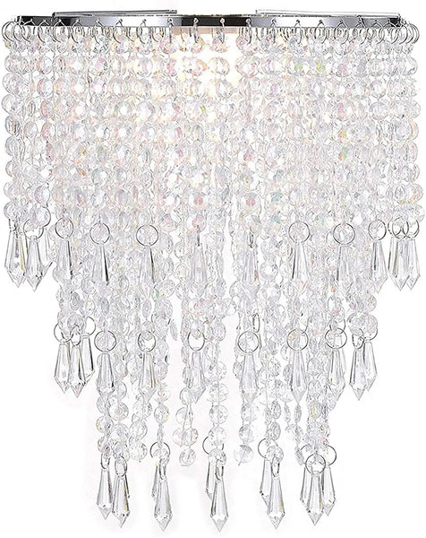 Crystal Bead Chain Chandelier-ToShay.org