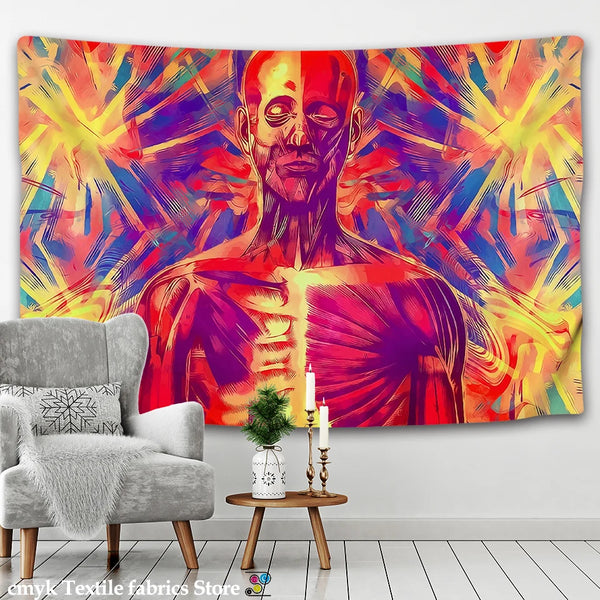 Psychedelic Art Tapestry-ToShay.org