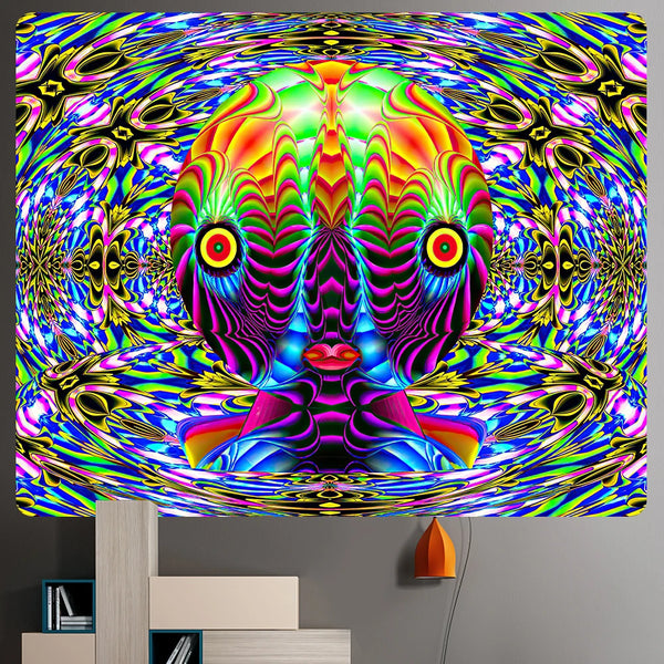 Psychedelic Art Tapestry-ToShay.org