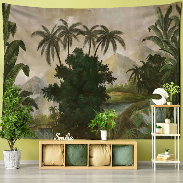 Tropical Plants Tapestry-ToShay.org