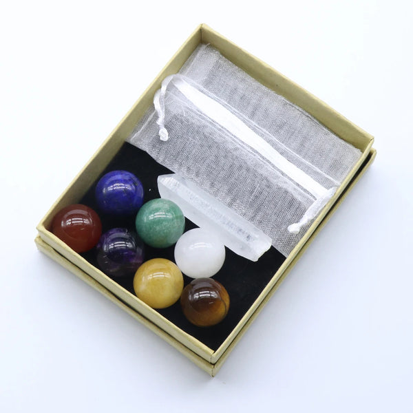 Chakra Crystal Ball Set-ToShay.org