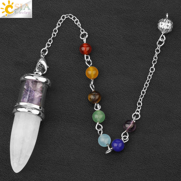 Mixed Crystal Dowsing Pendulum-ToShay.org