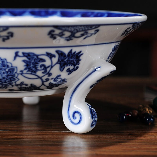 Blue White Ceramic Bowl-ToShay.org