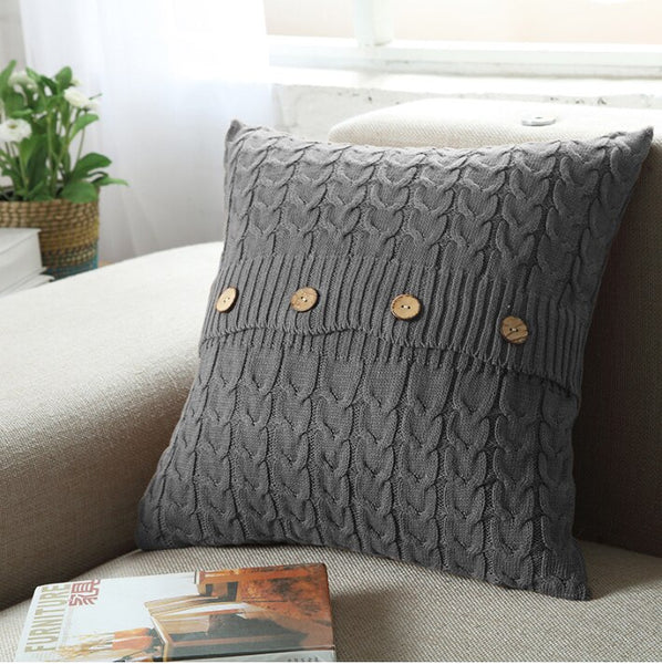 Twist Stripe Cushion Cover-ToShay.org