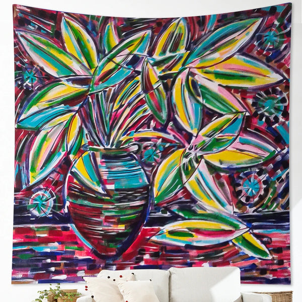 Metaphysical Abstract Art Tapestry-ToShay.org