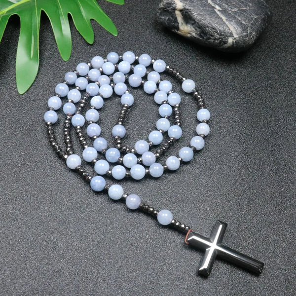 Mixed Quartz Crystal Rosary Beads-ToShay.org