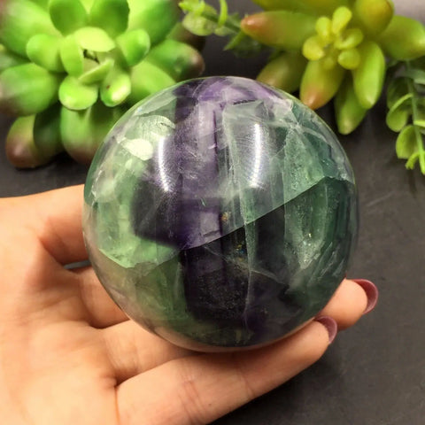 Green Fluorite Ball-ToShay.org