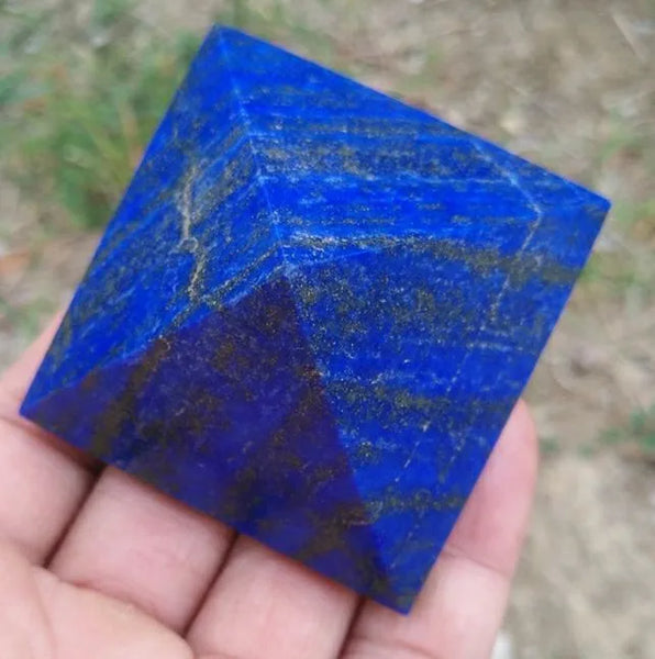 Blue Lapis Lazuli Pyramid-ToShay.org