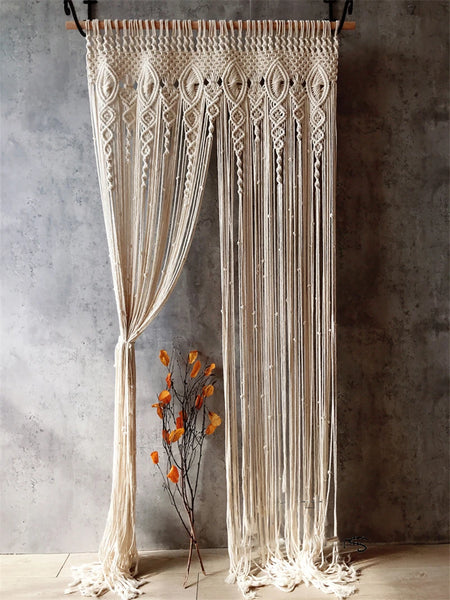 Macrame Door Curtain-ToShay.org