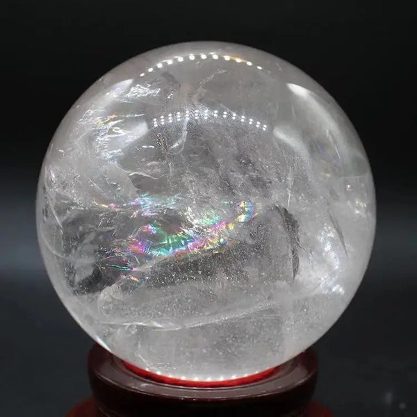 White Quartz Crystal Ball-ToShay.org