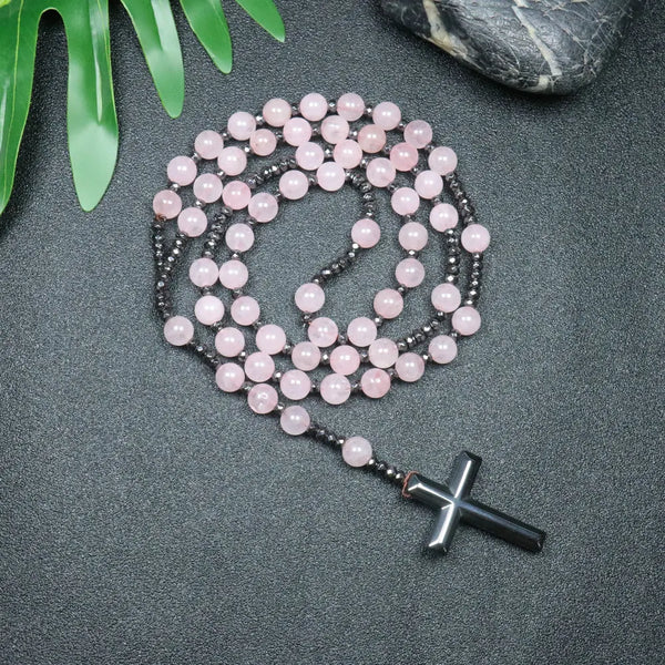 Mixed Quartz Crystal Rosary-ToShay.org