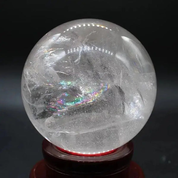 White Quartz Crystal Ball-ToShay.org