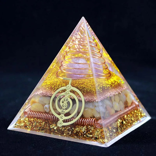 Energy Crystal Orgonite Pyramid-ToShay.org