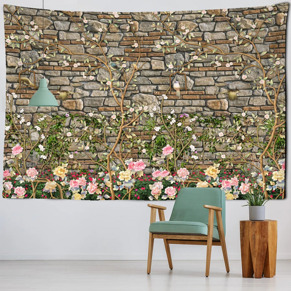 Flower Art Tapestry-ToShay.org