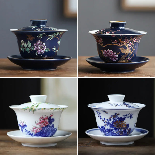 Gaiwan Ceramic Tea Tureen-ToShay.org