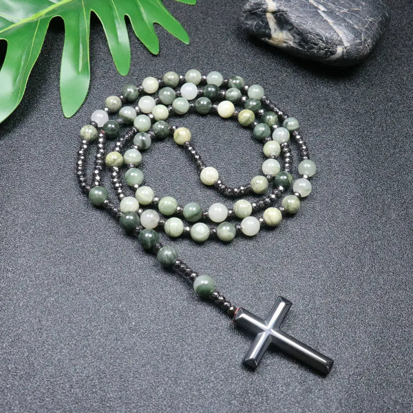 Mixed Quartz Crystal Rosary Beads-ToShay.org