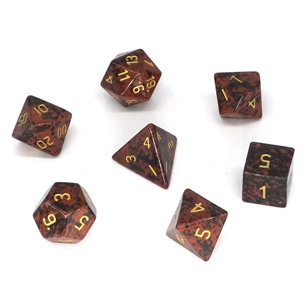 Mixed Crystal Platonic Solid Dice-ToShay.org