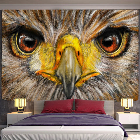 Owl Art Tapestry-ToShay.org