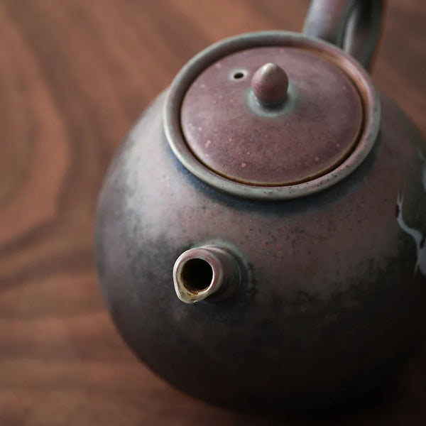 Crane Ceramic Tea Pot-ToShay.org