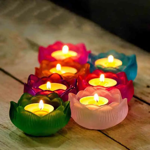 Lotus Butter Lamp-ToShay.org