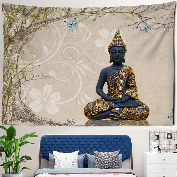 Buddha Tapestry Wall Hanging-ToShay.org