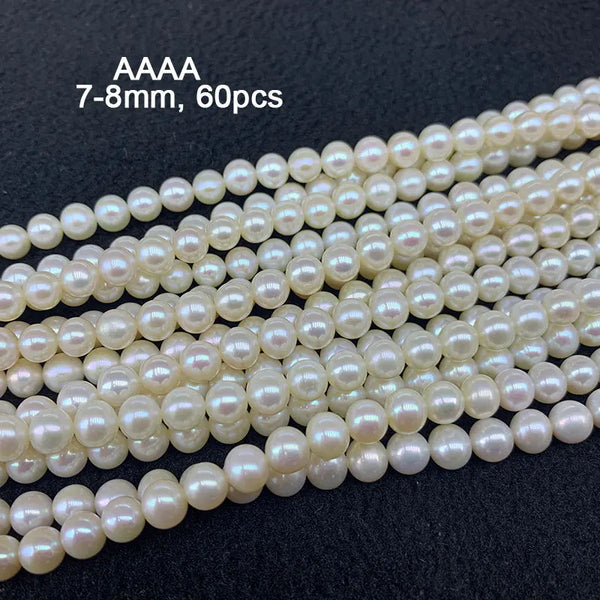 White Pearl Beads-ToShay.org