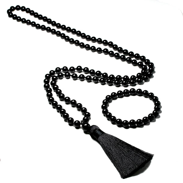 Black Onyx Mala Beads-ToShay.org