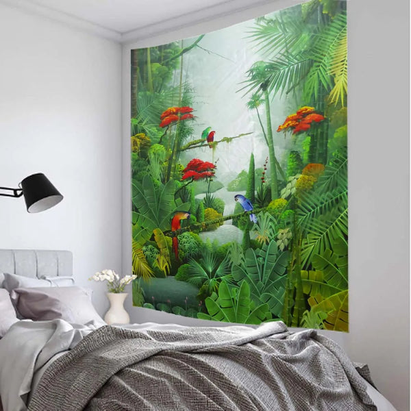 Fantasy Garden Tapestry-ToShay.org