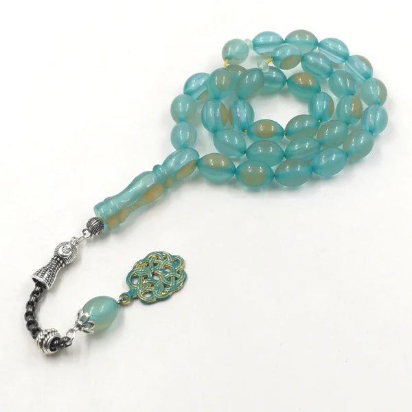 Green Luminous Prayer Beads-ToShay.org