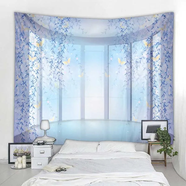 Garden Window Art Tapestry-ToShay.org