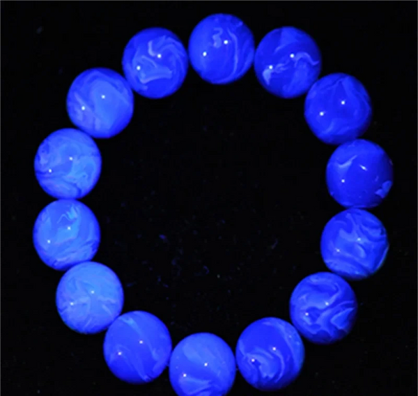 Blue Amber Honey Wax Bracelet-ToShay.org