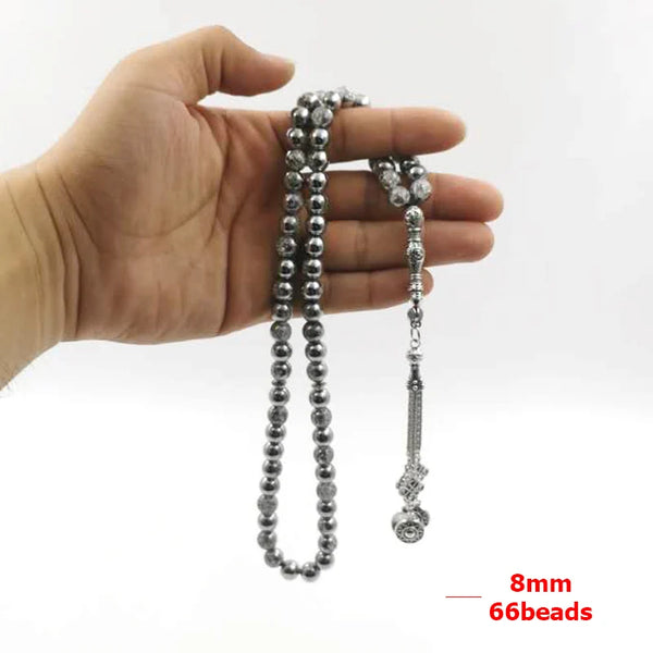 Silver Crystal Prayer Beads-ToShay.org