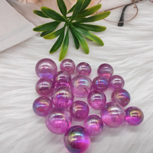 Purple Aura Crystal Balls-ToShay.org