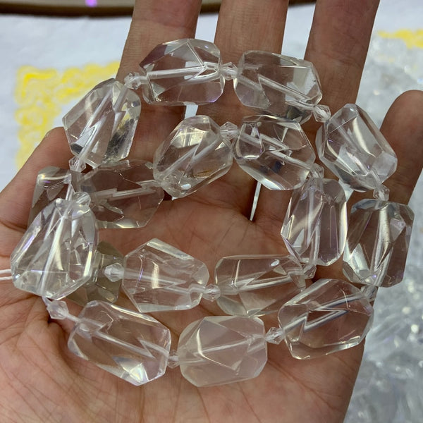 Clear Rock Quartz Beads-ToShay.org